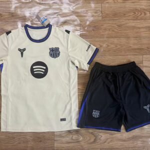 2025/26 Barcelona Away Adult Jersey & Shorts Sets Football Jersey