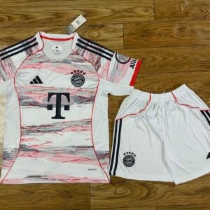 2025/26 Bayern Munich Away Adult Jersey & Shorts Sets Football Jersey