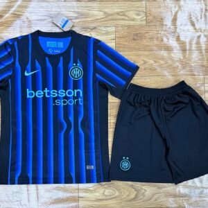 2025/26 Inter Milan Home Adult Jersey & Shorts Sets Football Jersey