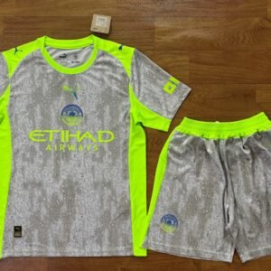 2025/26 Manchester City Third Adult Jersey & Shorts Sets Football Jersey