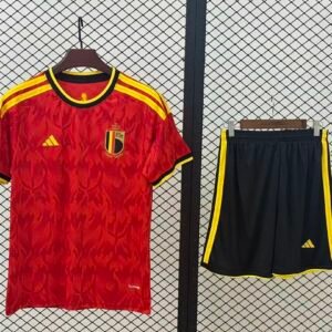 2026/27 BelgiumHome ground Adult Jersey & Shorts Sets Football Jersey