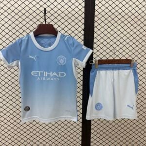 2026/27 Manchester City Home Adult Jersey & Shorts Sets Football Jersey