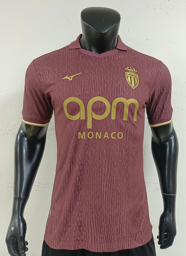 2026/27 Monaco Away Player Version Football Jersey