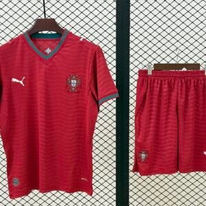 2026/27 PortugalHome ground Adult Jersey & Shorts Sets Football Jersey