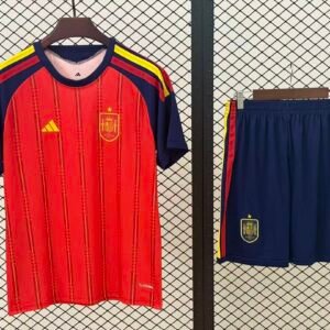 2026/27 Spain Home Adult Jersey & Shorts Sets Football Jersey