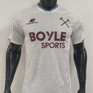 2026/27 West Ham United Away Player Version Football Jersey