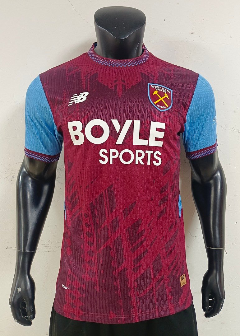 2026/27 West Ham United Home Player Version Football Jersey