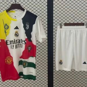 Real Madrid Adult Jersey & Shorts Sets Football Jersey